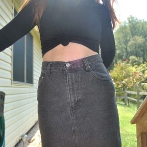 Vintage Polo Ralph Lauren Demin Skirt